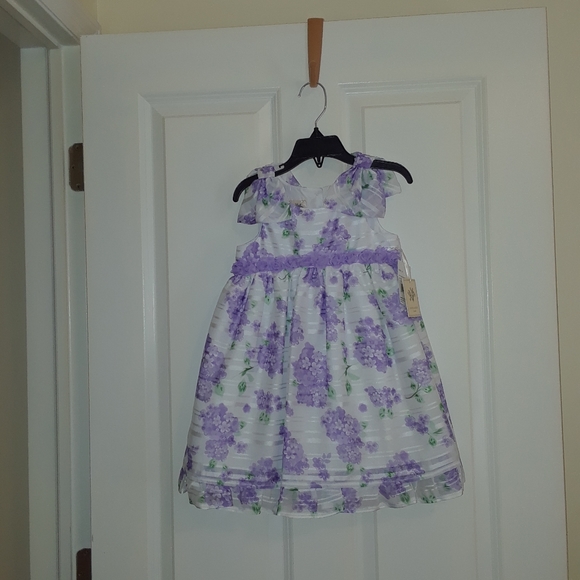 Laura Ashley NWT Floral dress fully lined - Picture 1 of 4